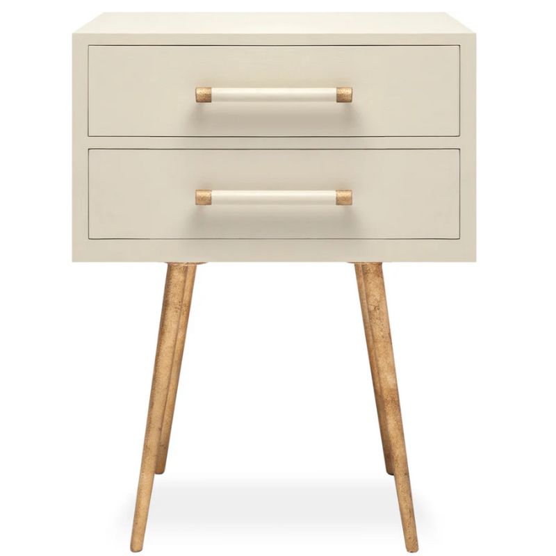 Made Goods Alene Nightstand in Ivory