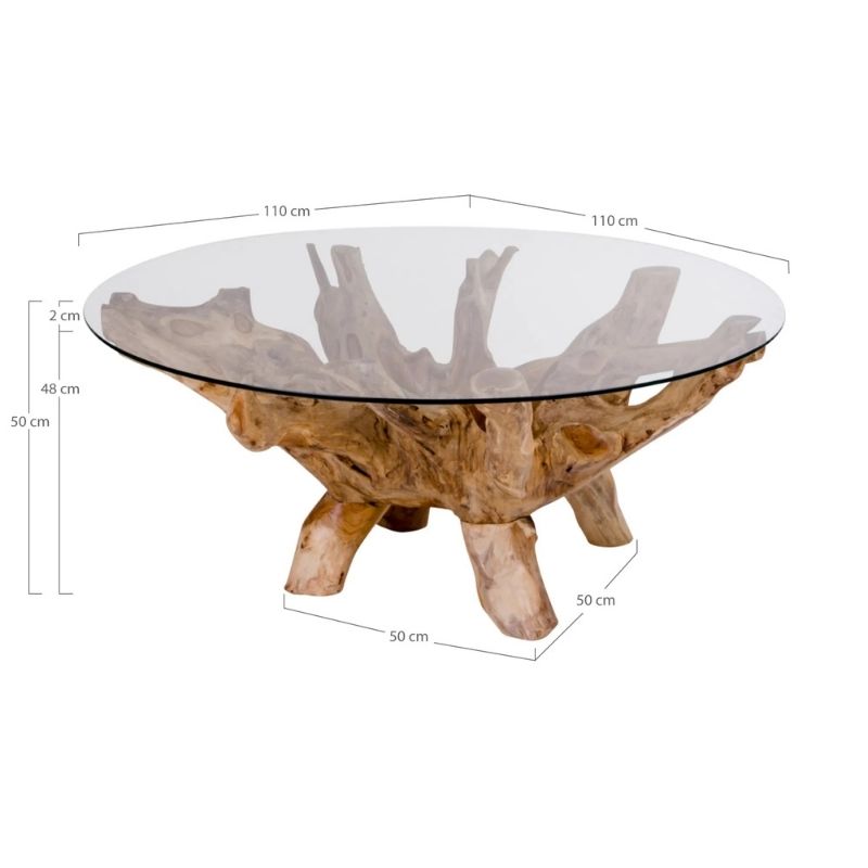 House Nordic 2101040 Amazonas Coffee Table Natural