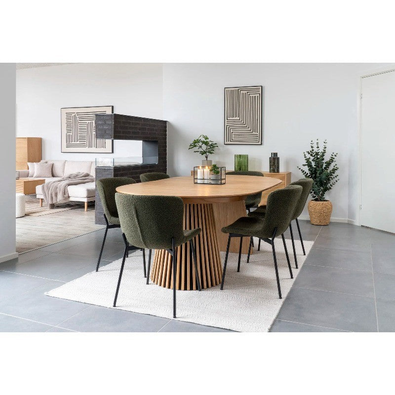 House Nordic 2203000 Osaka Dining Table Natural