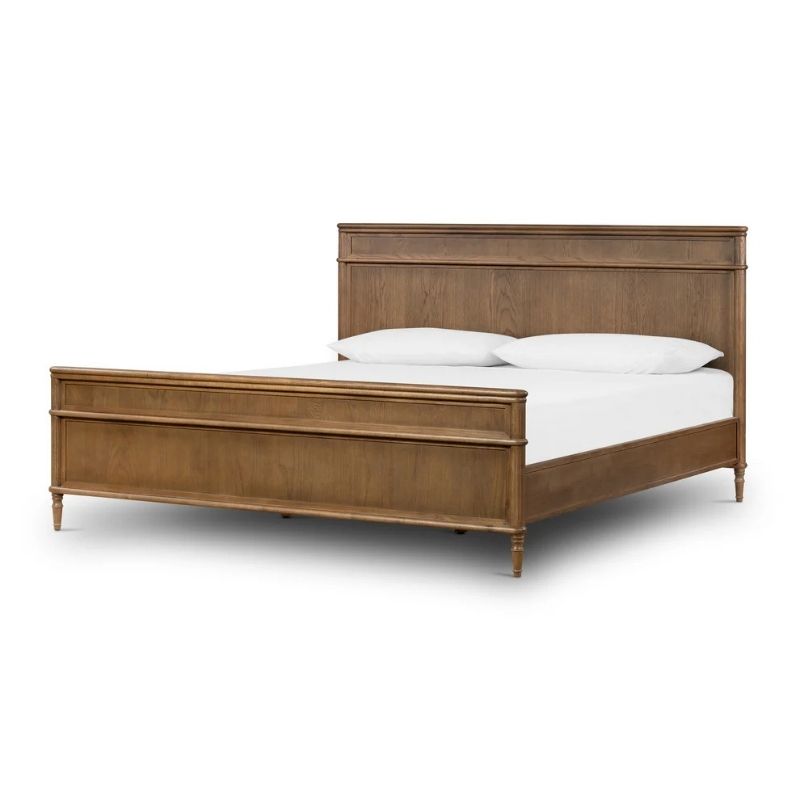 Four Hands Toulouse Bed in Toasted Oak