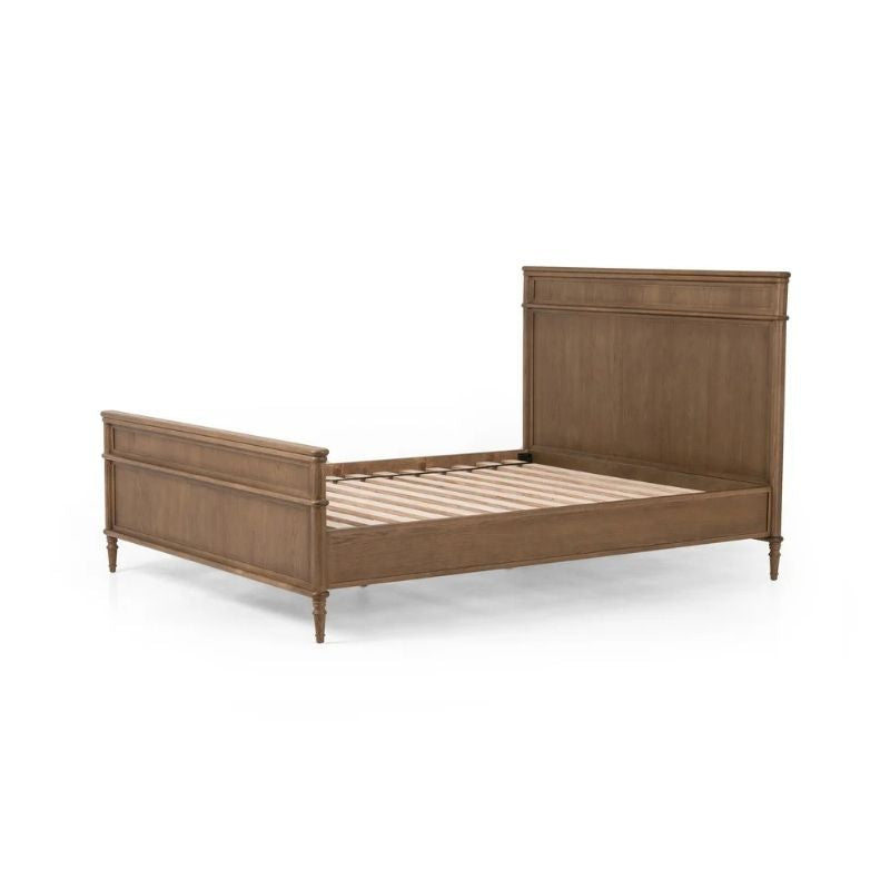 Four Hands Toulouse Bed in Toasted Oak