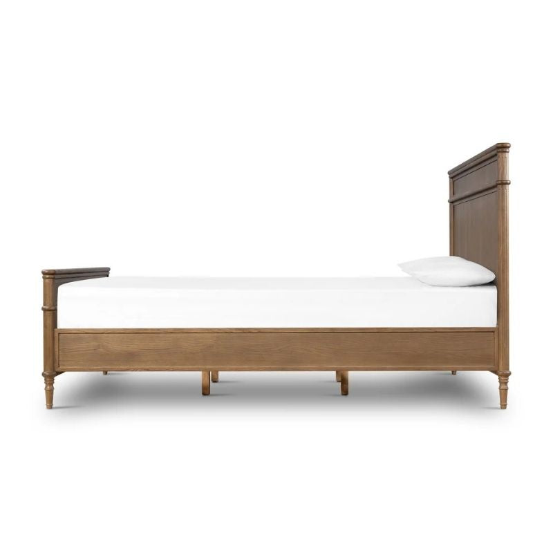 Four Hands Toulouse Bed in Toasted Oak